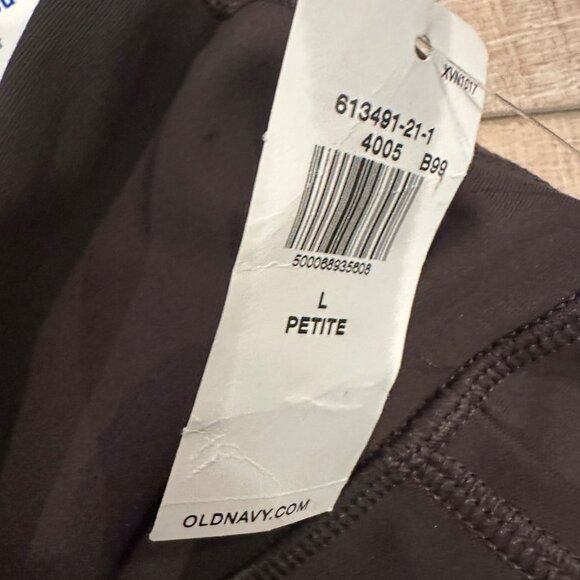 Old Navy Womens Powersoft High-Rise Jogger Go-Dry Pants L Petite dark olive NEW - Picture 7 of 9